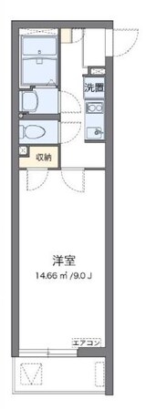 クレイノツインダイヤの物件間取画像